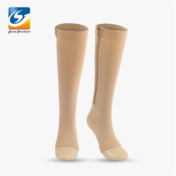 Zipper Compression Socks Medical